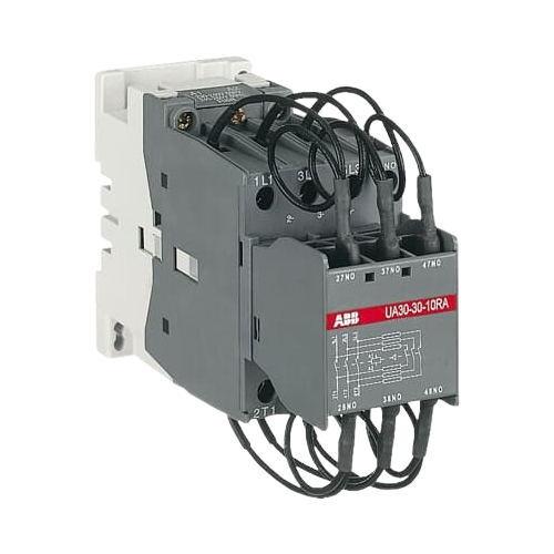 1SBL281024R8010-UA30-30-10RA Coil 220-230V 50Hz TP 1NO-Contactor for Capacitor Switching-30A-3P+1 NO