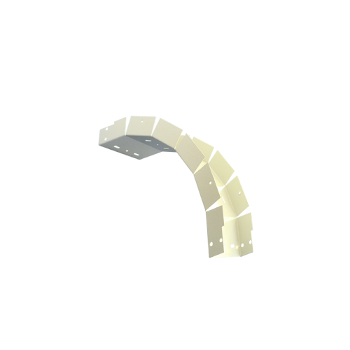 CTLD ER300 - EXTERNAL 90 RISER BEND - 300x25 - 1.5mm