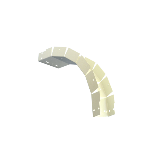 CTLD ER750 - EXTERNAL 90 RISER BEND - 750x25 - 1.5mm